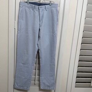 Johnston & Murphy Sky Blue Men's Pants, 33/30